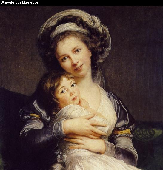 eisabeth Vige-Lebrun Turban with Her Child